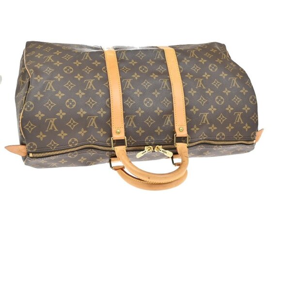 LOUIS VUITTON Keepall 50 Travel Hand Bag Monogram Leather Brown M41426 77KB300 - Picture 14 of 14